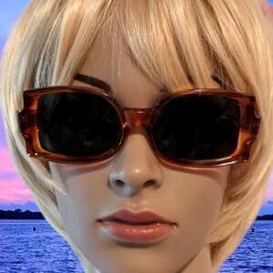 Vintage, Bohemian hippie Tortoise Shell sunglasses, Italy